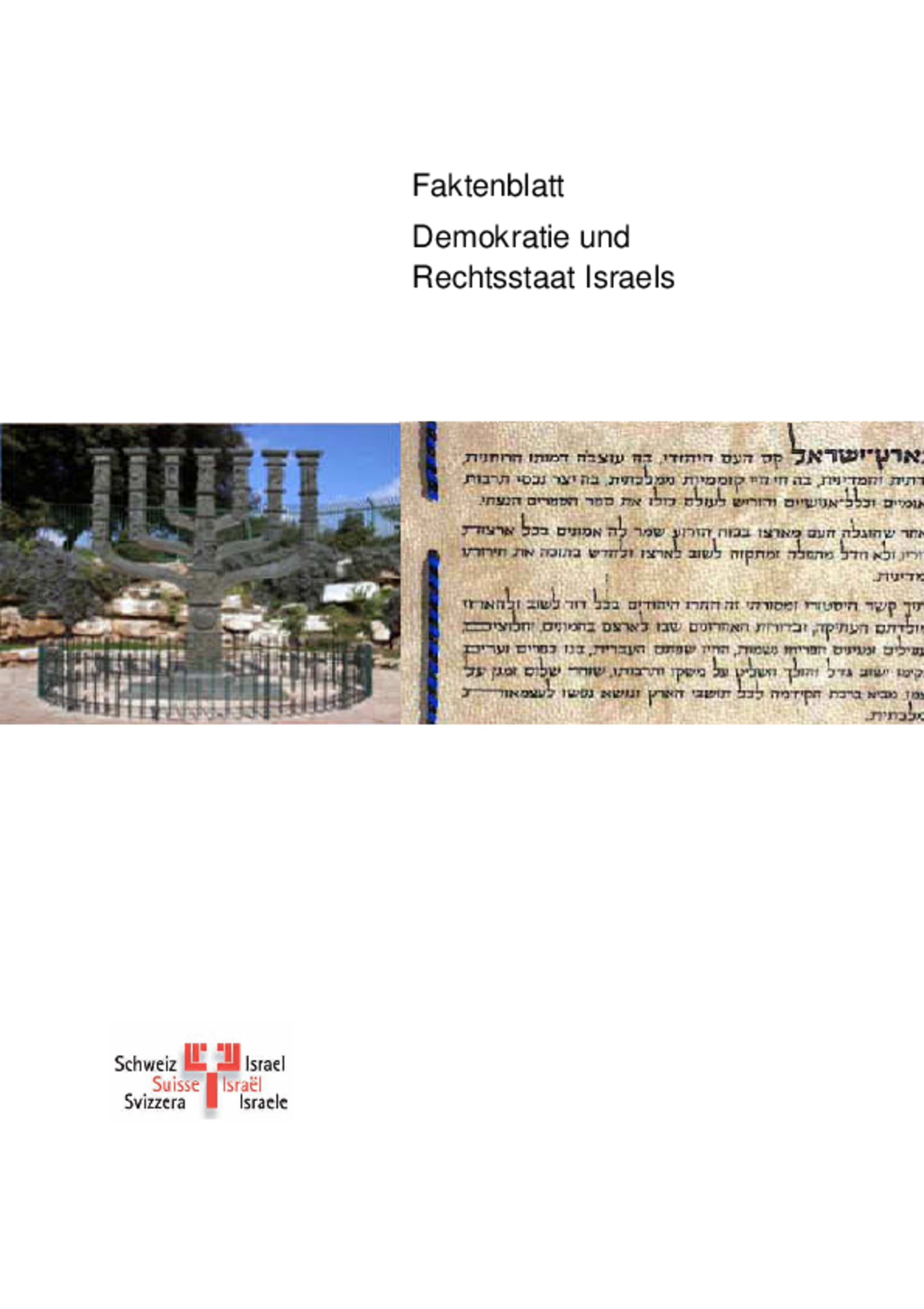 Faktenblatt Demokratie und Rechtsstaat (2011)