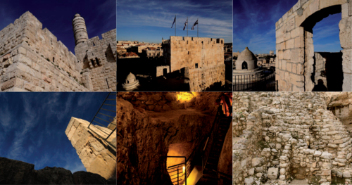 Bild: Archäologische Stätten in Israel